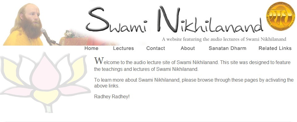 Swami Nikhilanand Lectures