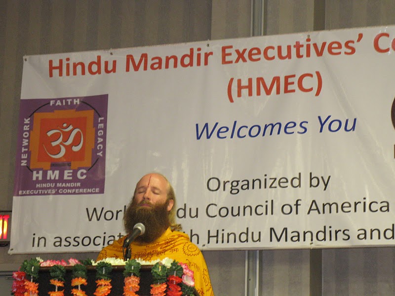 Radha Madhav Dham at Hindu Mandir Executive Conference 2011